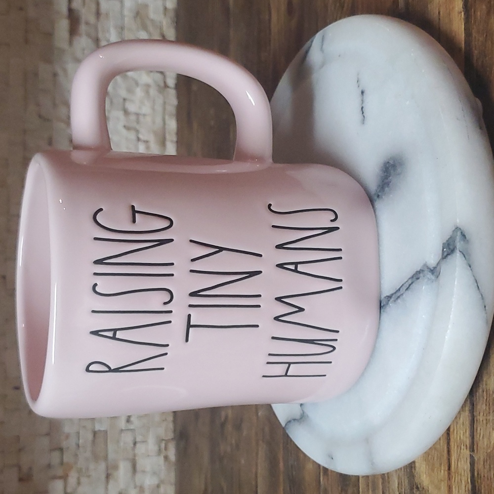 "RAISING TINY HUMANS" Rae Dunn Mug